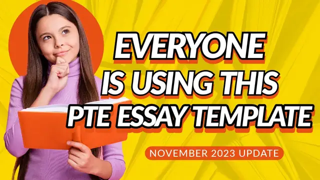 'Video thumbnail for Why everyone is using this PTE Essay Format [November 2023]'