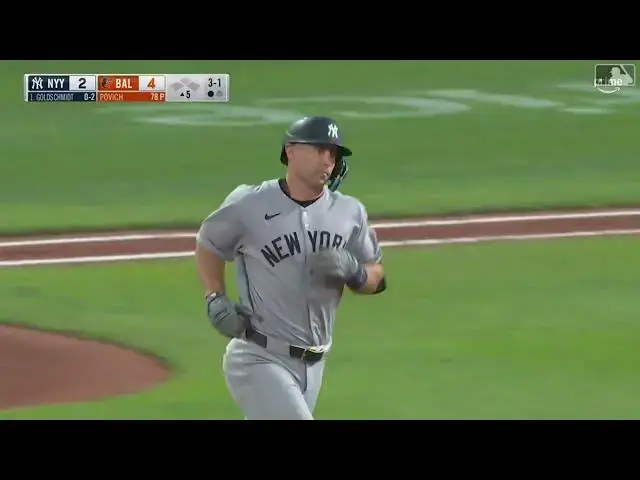 'Video thumbnail for Paul Goldschmidt DRILLS a Solo Home Run! | 2nd HR of 2025 | New York Yankees | 04/30/2025'