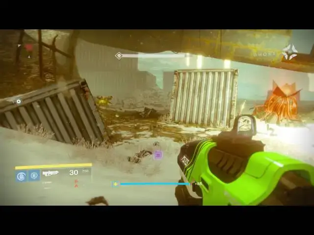 'Video thumbnail for Destiny Rise of Iron - Bad Blood: Follow The Clues (High Servitor) Investigate Cave Scan Remains'