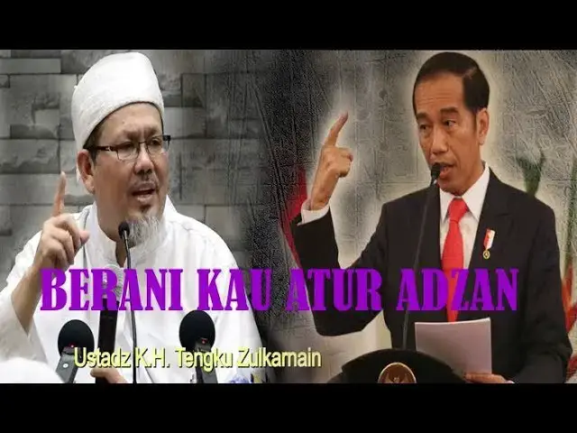 'Video thumbnail for MERIDING !! KHUTBAH Menggetarkan KH.TENGKU ZULKARNAIN Jangan COBA Coba MENGATUR Adzan'
