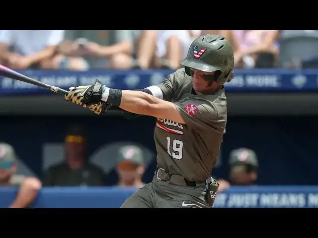 'Video thumbnail for Rustan Rigdon 2025 College Baseball Highlights! | Vanderbilt Commodores'