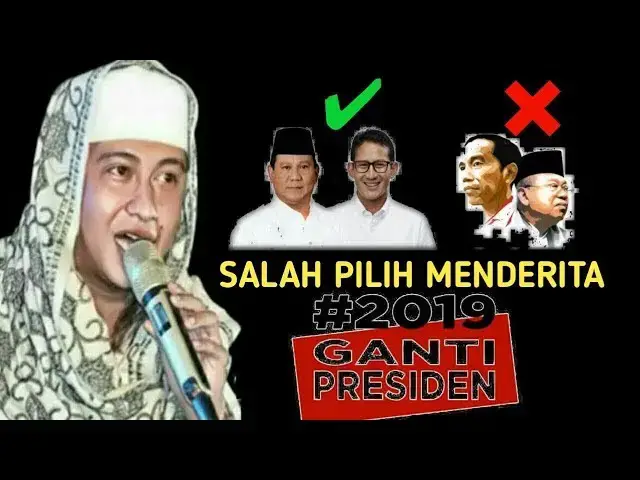 'Video thumbnail for GEGER !!! HABIB BAHAR Teg4sk4n 2019 Harus G4NTI Presiden J4NGAN Pilih J0K0W! LAGI'