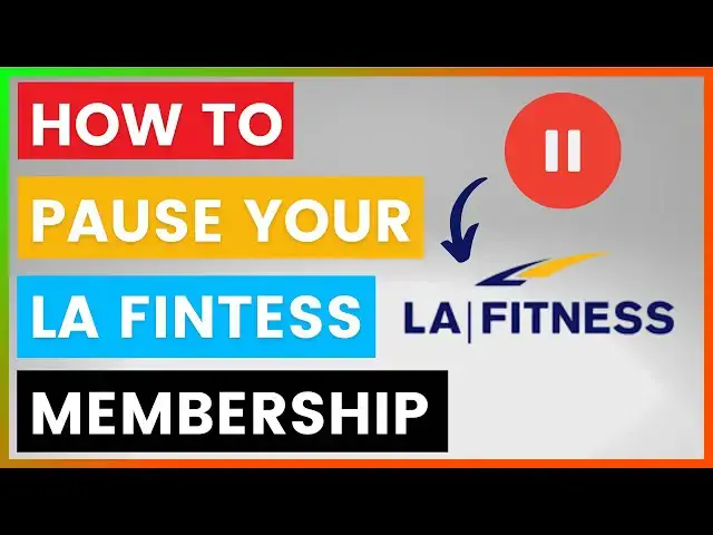 'Video thumbnail for How To Pause Your LA Fitness Membership? [in 2025]'