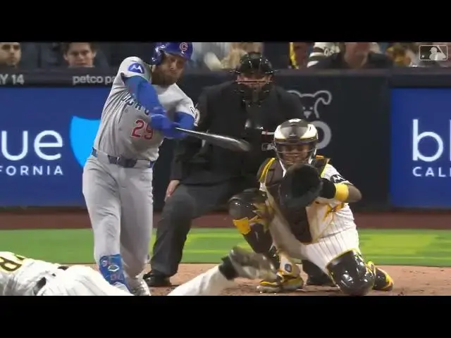 'Video thumbnail for Michael Busch DRILLS a Two-Run Home Run! | 4th HR of 2025 | Chicago Cubs | 04/14/2025'
