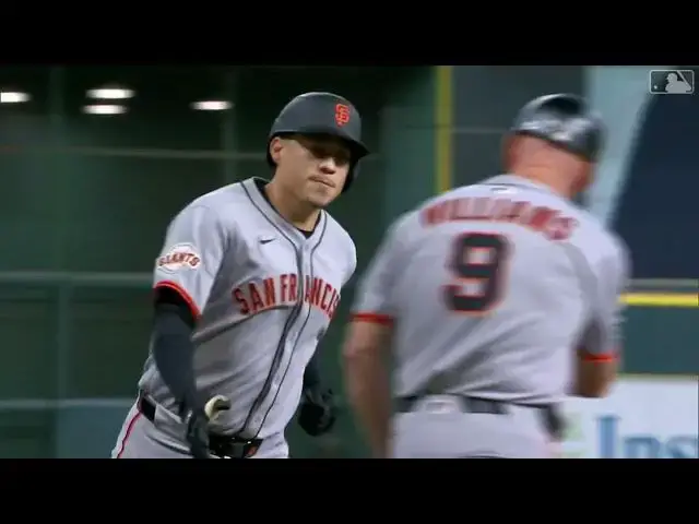 'Video thumbnail for Wilmer Flores BLASTS a Two-Run Home Run! | 4th HR of 2025 | San Francisco Giants | 04/02/2025'