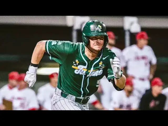 'Video thumbnail for Matthias Haas 2025 College Baseball Highlights! | Tulane Green Wave'
