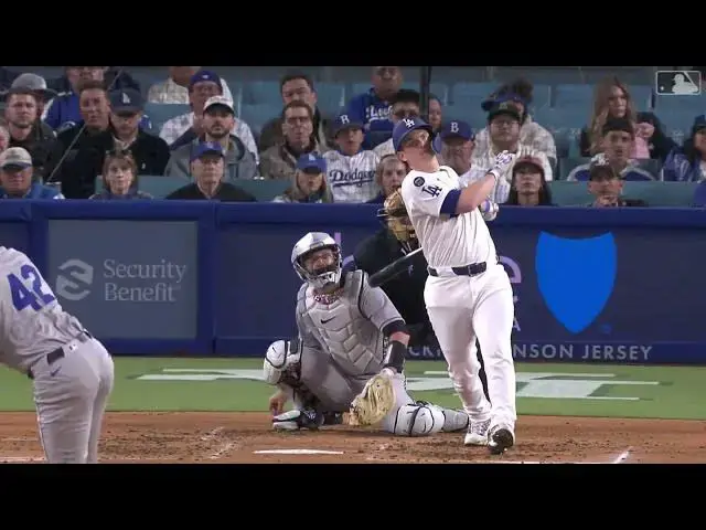 'Video thumbnail for Will Smith HAMMERS a Three-Run Home Run! | 2nd HR of 2025 | Los Angeles Dodgers | 04/15/2025'