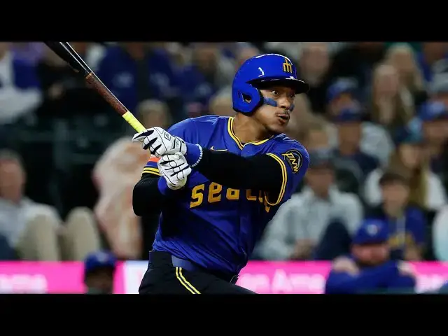 'Video thumbnail for Jorge Polanco's First 10 Home Runs of 2025! | Seattle Mariners'