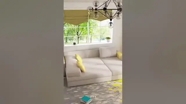 'Video thumbnail for Luxury Sofa cum Double Bed | Space Saving Furniture #shorts'