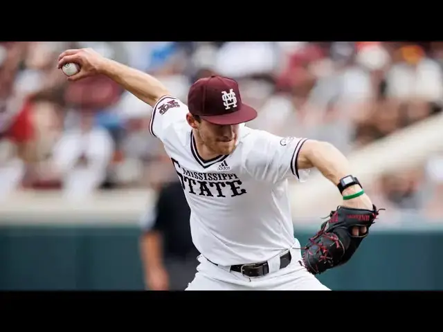 'Video thumbnail for Chase Hungate 2025 College Baseball Highlights! | Mississippi State Bulldogs'
