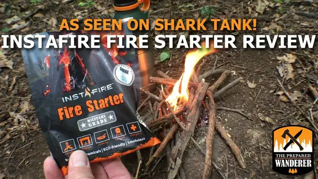'Video thumbnail for As Seen On Shark Tank Instafire Fire Starter Review!'