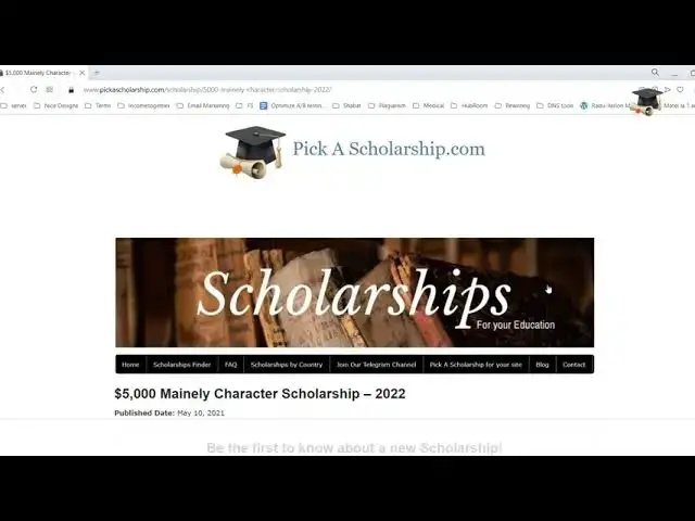 'Video thumbnail for How to apply on a individual scholarship starting from PickAScholarship website.'