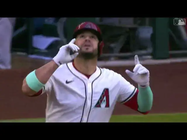 'Video thumbnail for Eugenio Suarez CRUSHES His 2nd Homer of Game! | 8th HR of 2025 | Arizona Diamondbacks | 04/26/2025'