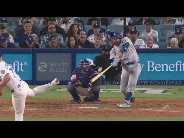 'Video thumbnail for Carson Kelly CRANKS a Solo Home Run! | 3rd HR of 2025 | Chicago Cubs | 04/12/2025'