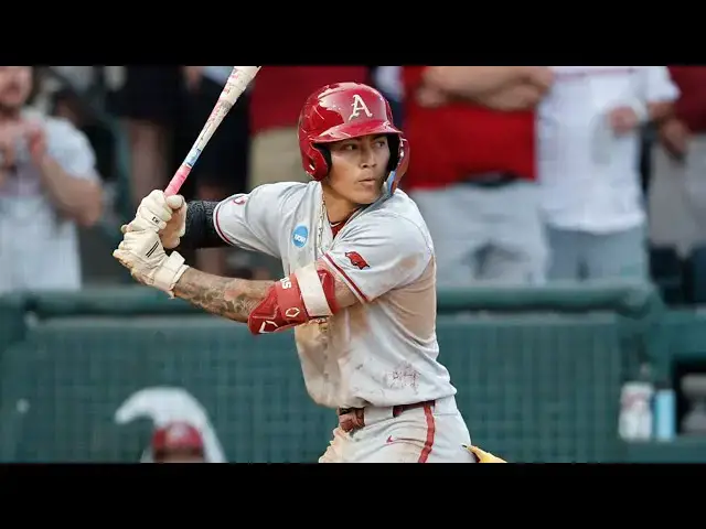 'Video thumbnail for Wehiwa Aloy 2025 College Baseball Highlights! | Arkansas Razorbacks'