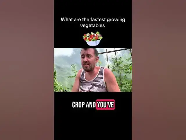 'Video thumbnail for ⚡ Fastest Growing Vegetables to Plant NOW | Quick Harvest Veg for Every Garden 🌱'