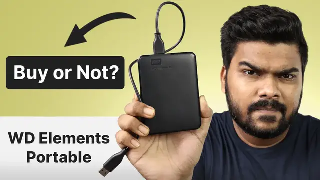 'Video thumbnail for WD Elements Portable External Hard Drive Review: Buy or Not?'