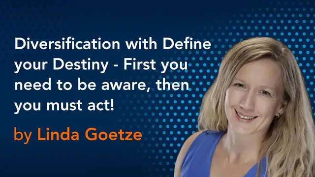'Video thumbnail for Diversification with Define your Destiny -First you need to be aware, then you must act!'
