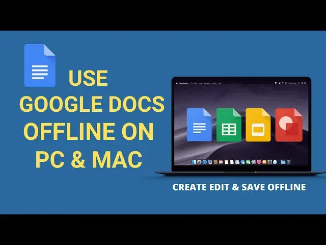 'Video thumbnail for How To Use Google Docs Offline on PC & Mac'