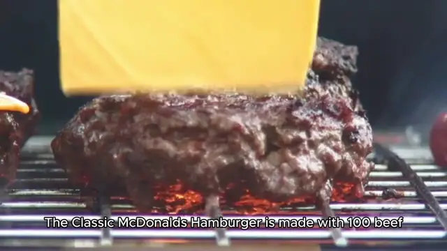'Video thumbnail for Classic McDonald’s Hamburger'