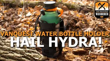 'Video thumbnail for Vanquest Water Bottle Holder, Hail Hydra!'