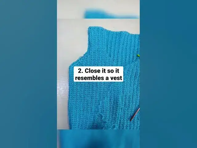 'Video thumbnail for How To: Crochet A Round Neck Cardigan#crochet #howtocrochet #shortsvideo'