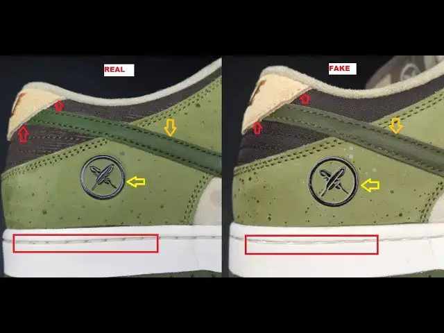 'Video thumbnail for How To Quickly Identify The Fake Yuto Horigome Nike SB Dunk Low Matcha'