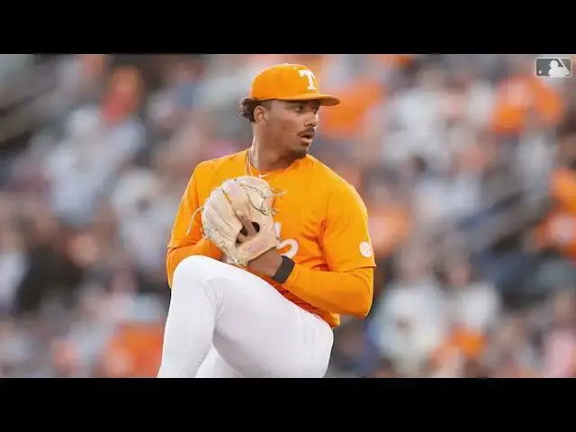 'Video thumbnail for 2025 MLB Draft Preview: Marcus Phillips, RHP, Tennessee'