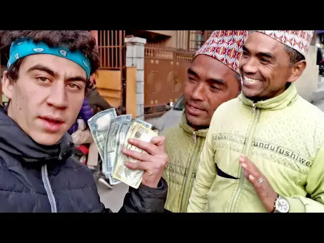 'Video thumbnail for I Gave 1000 To Random Person In Nepal'
