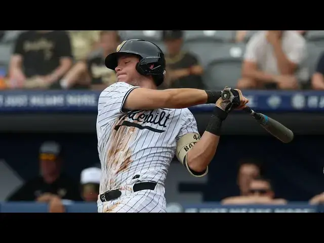 'Video thumbnail for Colin Barczi 2025 College Baseball Highlights! | Vanderbilt Commodores'