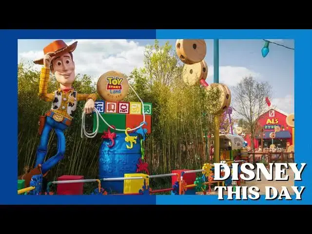 'Video thumbnail for Toy Story Land | DISNEY THIS DAY | April 26, 2018'