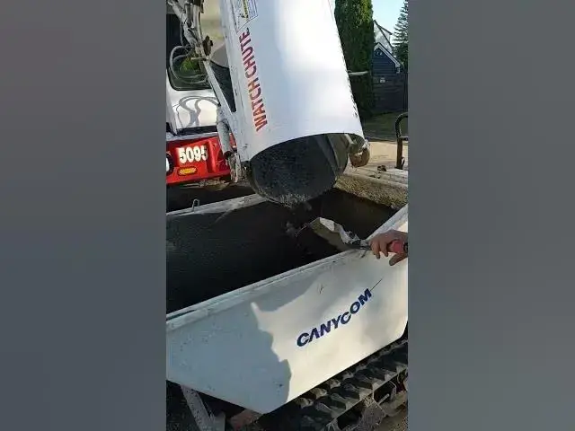 'Video thumbnail for Loading a Concrete Power Buggy'