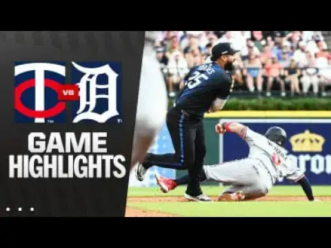 'Video thumbnail for Minnesota Twins at Detroit Tigers Full-Game Highlights! | 06/27/2025'