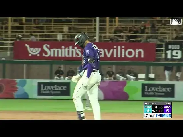 'Video thumbnail for Tommy Sacco Jr.'s AMAZING Leaping Catch at the Wall! | Houston Astros Prospect'