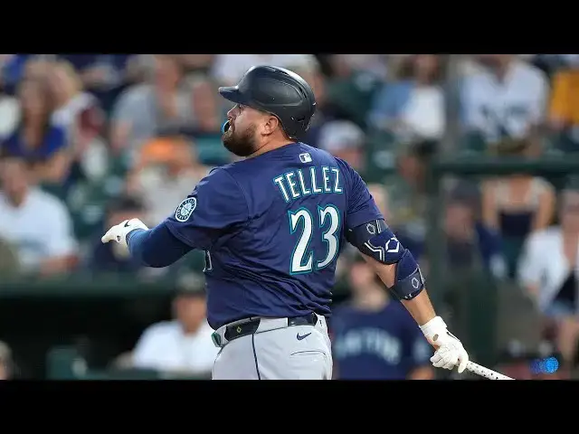 'Video thumbnail for Rowdy Tellez's First 5 Home Runs of 2025! | Seattle Mariners'