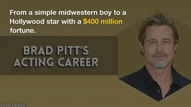 'Video thumbnail for Brad Pitt Net Worth | A Glimpse Into His $400 Million Fortune'