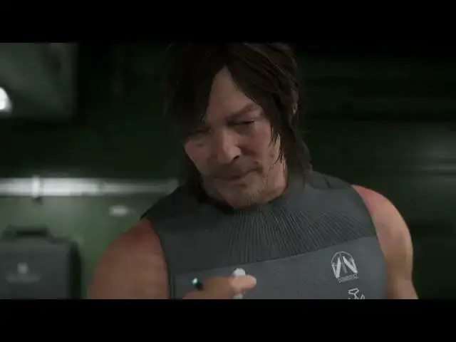 'Video thumbnail for Death Stranding 2 - Sam Reads About Mary Shelley's Frankenstein | "Elle Fanning Lead Role" Cutscene'