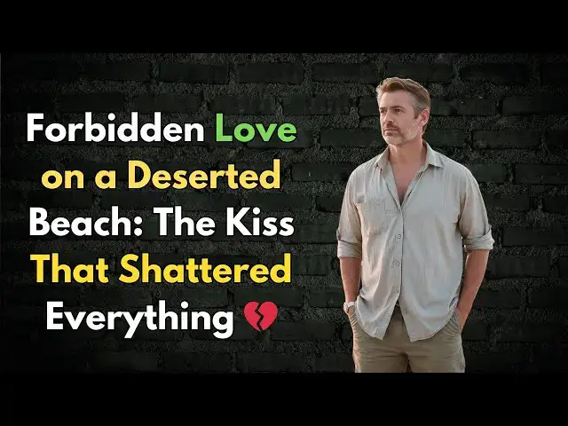'Video thumbnail for Forbidden Love on a Deserted Beach: The Kiss That Shattered Everything 💔'