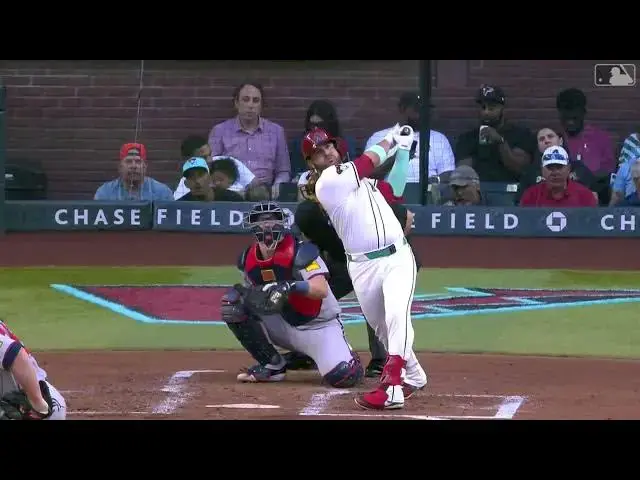 'Video thumbnail for Eugenio Suarez SLUGS a Solo Home Run! | 7th HR of 2025 | Arizona Diamondbacks | 04/26/2025'