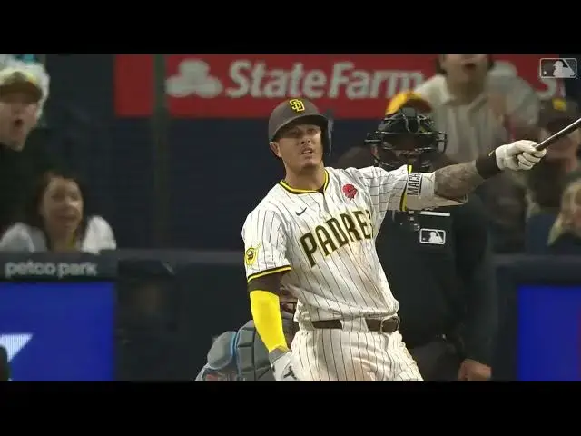 'Video thumbnail for Manny Machado SLUGS a Solo Home Run! | 6th HR of 2025 | San Diego Padres | 05/26/2025'