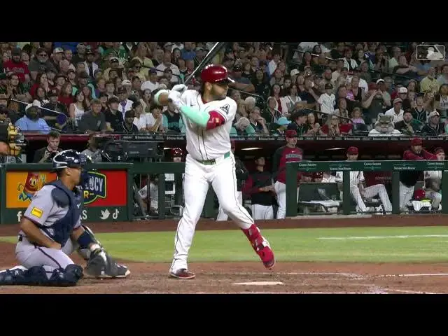 'Video thumbnail for Eugenio Suarez DEMOLISHES His 4th Homer of Game! | 10th HR of 2025 | Arizona Diamondbacks 04/26/2025'