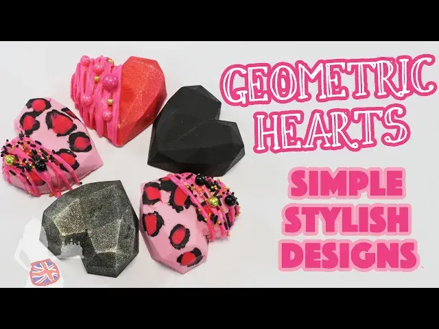 'Video thumbnail for Geometric Hearts: Simple Stylish Designs'
