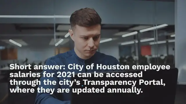'Video thumbnail for Uncovering the Truth: City of Houston Employee Salaries 2021'