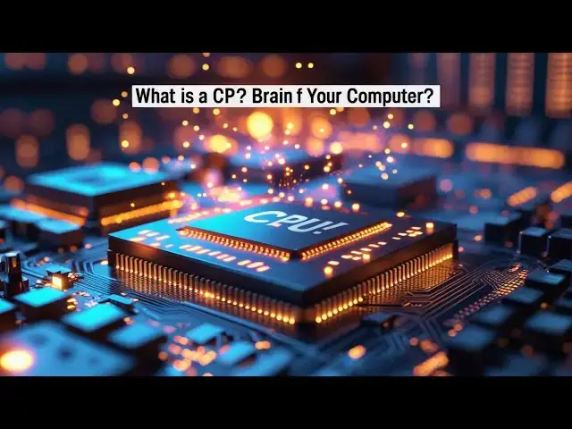 'Video thumbnail for What Is a CPU? The Brain of Your Computer Explained in Simple Terms'