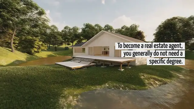'Video thumbnail for What Degree Do You Need To Be A Real Estate Agent'