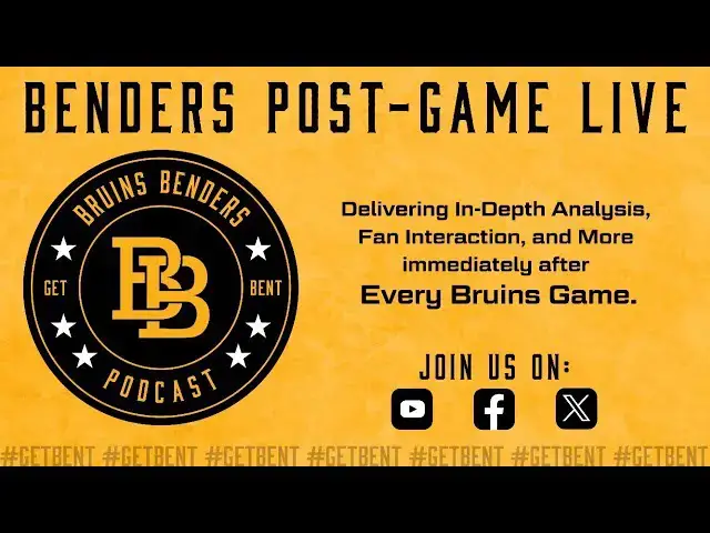 'Video thumbnail for Bruins Benders Live: 1/30/2025 vs. Winnipeg Jets'