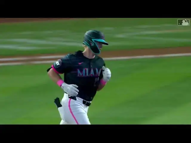 'Video thumbnail for Kyle Stowers HAMMERS a Two-Run Home Run! | 5th HR of 2025 | Miami Marlins | 05/03/2025'