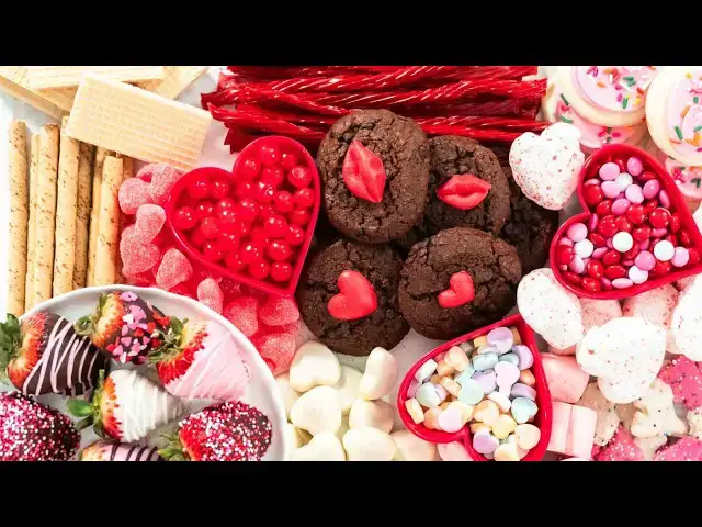 'Video thumbnail for Why Everyone Is Obsessed with This Valentine’s Charcuterie Board'