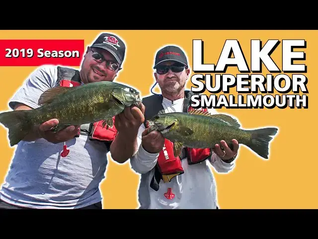 'Video thumbnail for Amazing Smallmouth Bass Lake: Lake Superior Bass Fishing'