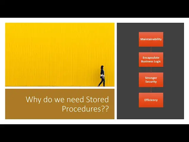 'Video thumbnail for Why do we need Stored Procedures? | Essential SQL'
